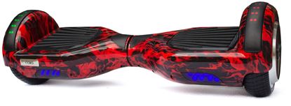 Deskorolka Elektryczna Hoverboard Classic płomienie