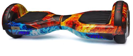 Deskorolka Elektryczna Hoverboard Red-Blue Fire